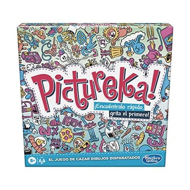 Hasbro Gaming - Juego Pictureka! - de dibujos - de mesa infantil - Divertido juego familiar - Juegos de mesa para mayores de 6 años
