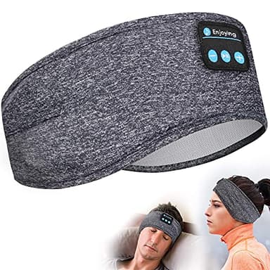 Lavince Auriculares para Dormir, Auriculares para Dormir con Bluetooth, Diadema Bluetooth elástica Suave, Gadgets de tecnología Fresca para Dormir, Regalos cumpleaños para Mujeres y Hombres