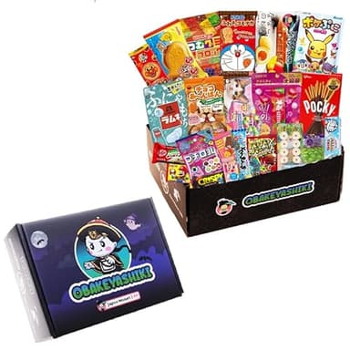 JAPON MARKET - Chuches Japonesas Sorpresa Para Regalo - JapanBox Edición Especial, Caja Chuches Japonesas Premium - Surtido de Dulces Japoneses, Caramelos Exóticos, Chocolate, Y Más (OBAKEYASHIKI)