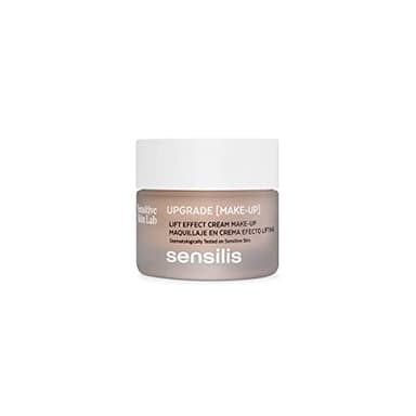 Sensilis Upgrade Make-Up - Base de Maquillaje Efecto Lifting, Corrige Arrugas, Cobertura Media-Alta y de Larga Duración 9h, Para Pieles con Rosácea 30 ml - Tono 05 Noisette