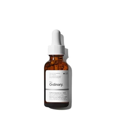 The Ordinary Caffeine Solution 5% + EGCG, Sérum para Ojos con Cafeína, Sérum descongestionante para ojeras y ojos cansados, 30 ml