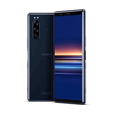 Sony Xperia 5 - Pantalla OLED de 6.1" FHD+ HDR OLED 21:9, sistema de triple cámara con ojo AF, 6 GB de RAM, 128 GB de memoria, color azul