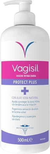 Vagisil Higiene Íntima Diaria Protect Plus, Antibacteriano, Con Aceite de Neem y Árbol del Té, 500ml