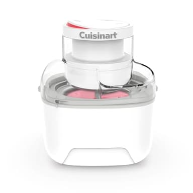 Cuisinart Heladera Solo Scoops, Máquina para hacer helado gelato sorbetes y yogur helado, casero en 25min, sorbetes, Compacta, ocupa poco espacio, Tazón para bat, Bol de congelación instantánea 475ml