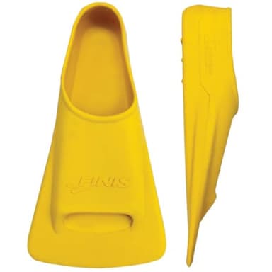 FINIS Aletas de Natación Zoomers Gold Para Hombre y Mujer - Aletas de Natación Para Mejorar el Acondicionamiento Cardiovascular y la Flexibilidad - D (Male 5.5-7/Female 6.5-8)