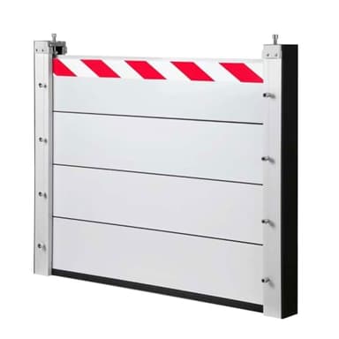 Barrera Contra Inundaciones para Puertas L 93cm x H 40cm, Barrera Anti Inundaciones Puerta Casa, Barreras Contra Inundaciones ExtraíBles y Reutilizable, Aluminio Barrera Contra Inundaciones