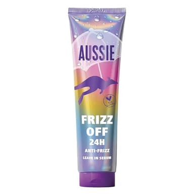 Serum sin aclarado Aussie Frizz Off 24H Frizz Ease 160ml. Mantiene el encrespamiento y la humedad a raya