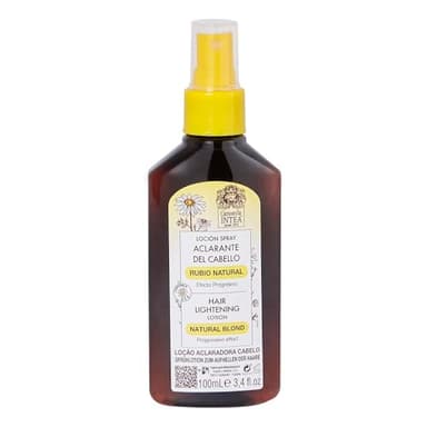 Camomila Intea – Loción aclarador de cabello Rubio Natural - Con extracto natural ecológico de manzanilla que aclara y protege el cabello – 100 ML