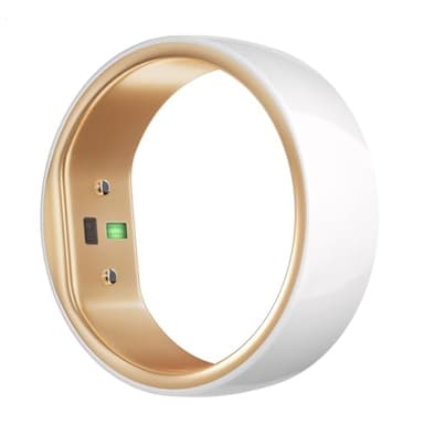 femometer Anillo Gen2, Monitor Menstrual fertilidad ovulación, Pulsómetro para Dormir, Compañero de Fitness, hasta 7 días de batería, Compatible con iOS/Android (Talla 7)