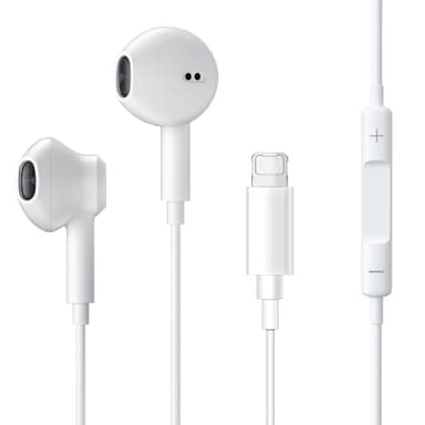 Cengxing Auriculares para Phone, Auriculares con Cable Estereofónico, Cascos con Micrófono y Control de Volumen, Compatible con iPhone 14 Pro Max/13/12/Mini/11/SE/XS MAX/X/XR/8 Plus