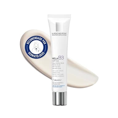 La Roche Posay Crema Despigmentante Intensiva, Fotoprotección SPF30, Intercepta el Exceso de Melanina, Efecto Glow Instantáneo, Fórmula con Melasyl y Niacinamida, Mela B3 Nueva, 40 ml