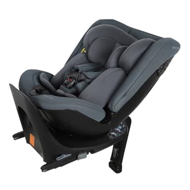 Maxi-Cosi Spinel 360 Plus i-Size, Silla coche bebé giratoria 360°multiedad, Digital Safety Indicator, 0-12 años (40-150 cm), Protección contra impactos laterales G-CELL, ClimaFlow, Authentic Graphite