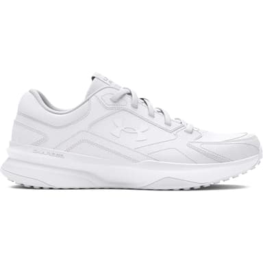 Under Armour W Edge LTHR Zapatillas de Entrenamiento, Mujer, Blanco, 43 EU