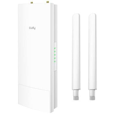 Cudy Doble Banda Repetidor AC1200 para Exteriores, Punto De Acceso, Router WISP, PoE Pasivo De 24V, Protección contra Rayos, Temperatura De Trabajo De -40 a 60 °C