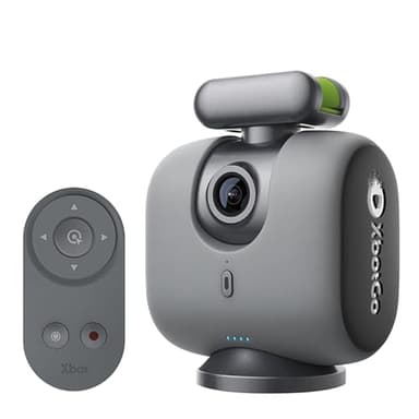 XbotGo Chameleon Cámara Deportiva Automática 4K 60FPS-Cámara de Acción con Seguimiento para Fútbol y Baloncesto en Deportes de Equipo, Transmitir en Directo, Compatible con iOS y Android(Grafito Lava)