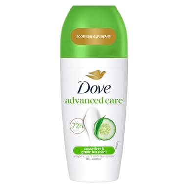 Dove Advanced Care Desodorante Roll-On Pepino Protección 72 horas desodorante antitranspirante 50ml