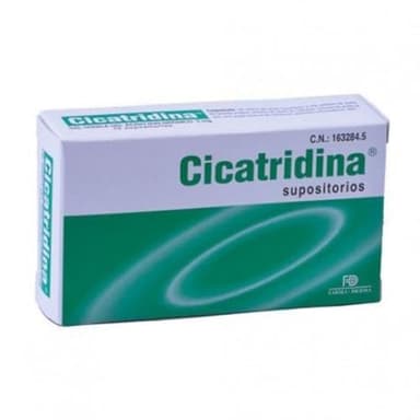 Cicatridina Cuerpo Caja 10und Supositorios