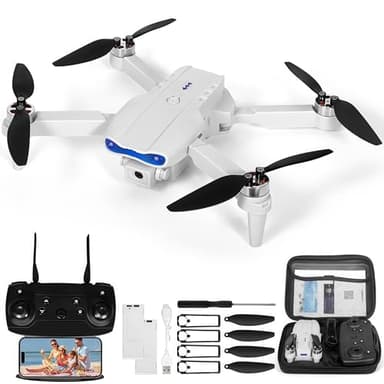 Drone con Cámara HD 1080P para Niños y Adultos, RC Quadcopter Drone FPV Plegable para Principiantes, Juguetes para Niños y Niñas Regalos Navidad