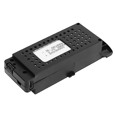 Batería de Litio para Drones RC de 3,7 V y 3000 Mah, Batería Recargable Liviana para Aviones de Control Remoto Plegables S6 G6, Batería de Larga Duración