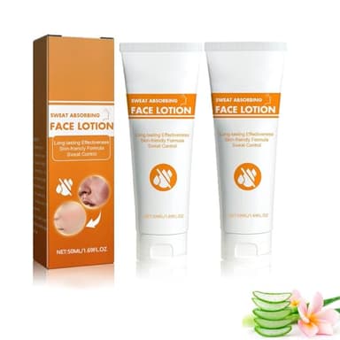 Antitranspirante Facial, Nuevo Anti-Sudor para la Cara Contra la Sudoración Profusa en Frente y Grasa, Anti-Sudoración (2)