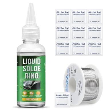 Flux para Soldar Estaño, Flux Liquido, Estaño para Soldar Electronica, Líquido Pasta Para Soldar Estaño, Adecuado para BGA, IC, CPU, PCB, SMD, Reparación de Electrodomésticos, 80ML