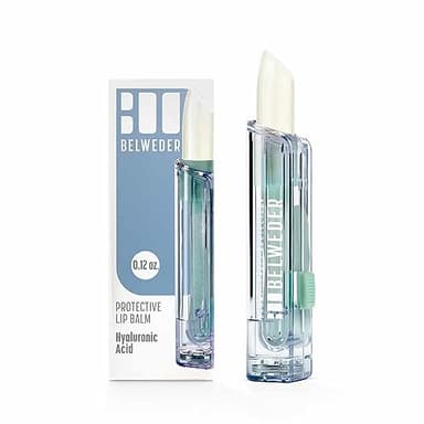 BELWEDER - Protector Bálsamo Labial con Acido Hialuronico – Bálsamo Labial Hidratante – Lip Balm Transparente – Balsamo Labios para Hombres y Mujeres (1 x 3,5g)