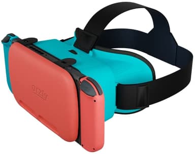 Auriculares de Realidad Virtual Orzly diseñados Consola Nintendo Switch y la Nintendo Switch OLED con Lente Ajustable una Experiencia de Juego Realidad Virtual y Compatible con Labo VR Edición Tanami