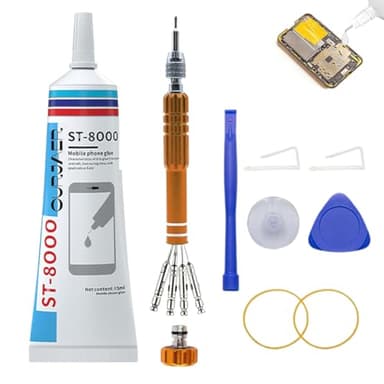 RAXLUPO Pegamento para Moviles pegamento pantalla movil Pantalla de Teléfono Móvil Multiusos para Varias Pantallas Teléfonos Móviles Carcasas Traseras Adecuado Monitores, Piezas de Carcasa