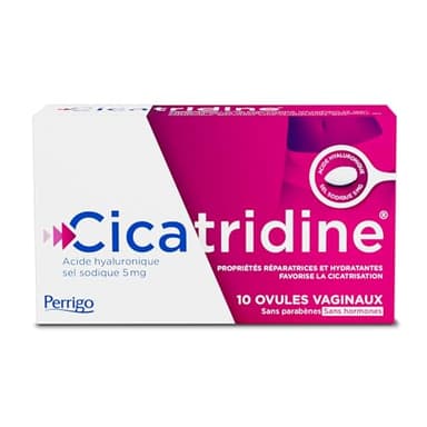 CICATRIDINE OVULE VAGINAL 10