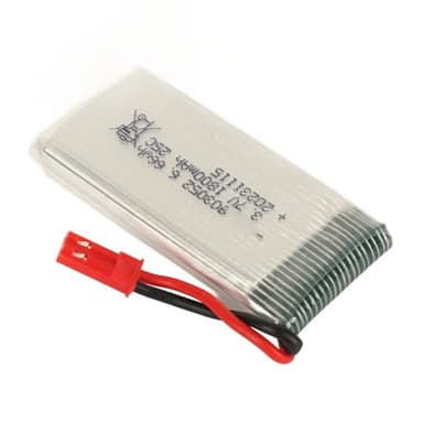 KUIDAMOS Batería de Litio Duradera de 3,7 V, 1800 MAh con Batería de Larga Duración para Dron Cuadricóptero X5SW RC: Ligera y Portátil, 1 Paquete, Apta para Helicóptero RC