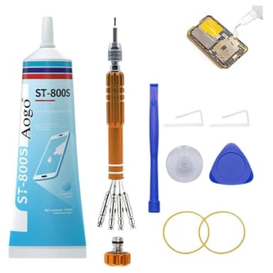 RAXLUPO Pegamento Pantalla Movil 15ml Pegamento para Moviles Pantalla de Teléfono Móvil Multiusos, Adecuado para Reparar Pantallas Táctiles, Monitores, Piezas de Carcasa, Transparente