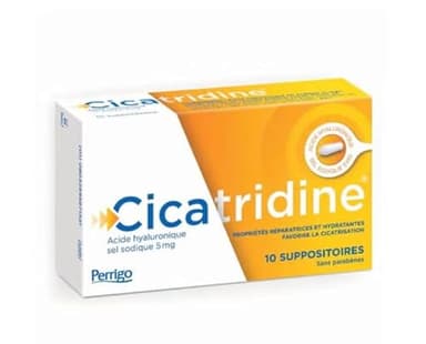 Cicatridina 10 supositorios