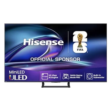 Hisense 65E8Q - Mini LED Smart TV, Quantum Dot, 144Hz, Subwoofer Integrado, Dolby Vision IQ & Dolby Atmos, Full Array Local Dimming, Procesador Hi-View Engine