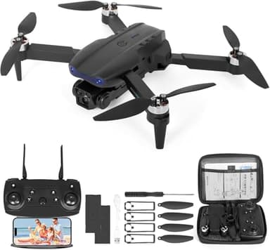 Drone con Cámara HD 1080P para Niños y Adultos, RC Quadcopter Drone FPV Plegable para Principiantes, Juguetes para Niños y Niñas Regalos Navidad