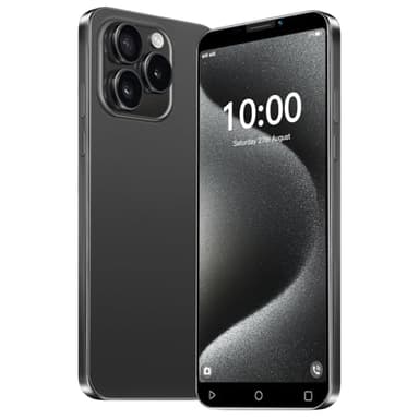 McMgc 3G Teléfono Barato, Pantalla IPS de 5.0 Pulgadas, 16GB ROM 128GB Ampliable, Android 9.0, Dual SIM, Doble Cámara (DP30 -Black)