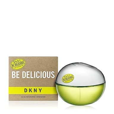 DKNY Be Delicious 100% Pure New York, Eau de Parfum para Mujer, Perfume Femenino, Fragancia Floral, Larga Duración, Donna Karan New York, 30 ml
