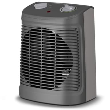 Rowenta Comfort Compact - Calefactor bajo consumo 2000 W, 2 velocidades, termostato mecánico función anti-heladas, Silence 44 dBA, modo Eco, ventilador aire frío, fácil transporte, SO2320