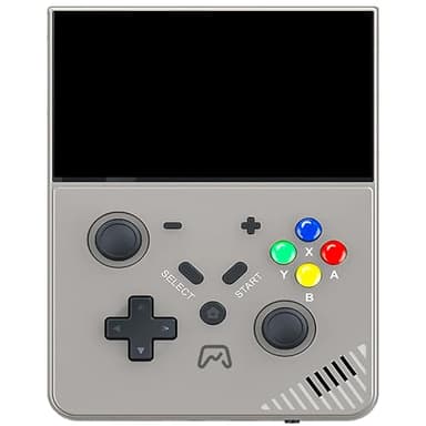 SVP Game - M18/R43 Pro Consola Retro Portátil 64GB con +20.000 Juegos Clásicos y +20 Emuladores, Consola de Videojuegos Arcade Linux y EmuELEC, Pantalla LCD 4.3" (Gris)