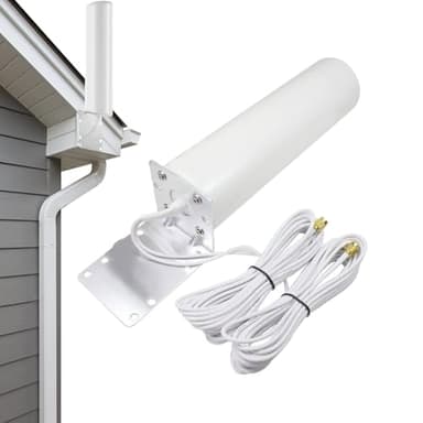 Extensor WiFi para exteriores - Repetidor de wifi de largo alcance para el hogar y el negocio | Amplificador de señal para enrutador, extensor de rango WiFi a prueba de intemperie para patio, granja,