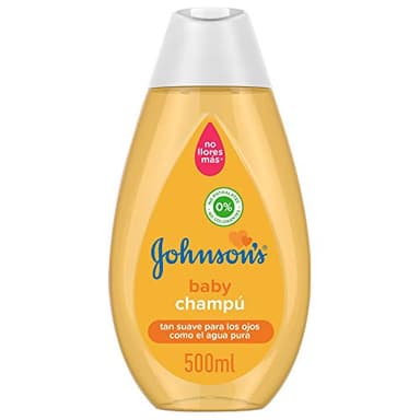Johnson’s BabyChampú clásico con fórmula No llores más (500 ml), champú infantil para niños y bebés hipoalergénico y con pH equilibrado, champú sin sulfatos ni parabenos