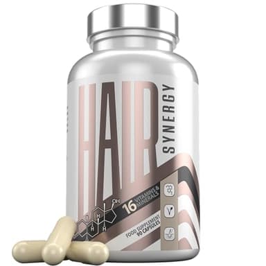 DHT Blocker con Saw Palmetto, Vitaminas para el Cabello, Acelerar Crecimiento Cabello Mujer/Hombre, Vitaminas Pelo Anticaida, Serenoa Repens, Biotina y Aceite de Semillas de Calabaza, 90 Cápsulas