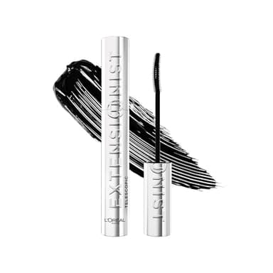 L'Oréal Paris - Máscara de Pestañas Volumen y Longitud - Fórmula Alargadora - Cepillo Modelador - Telescopic Extensionist - 9,9 ml