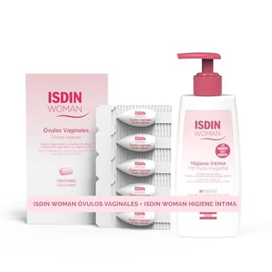 ISDIN Woman Óvulos Vaginales, Tratamiento y Prevención de las Infecciones Vaginales, Hidrata, Regenera y Protege