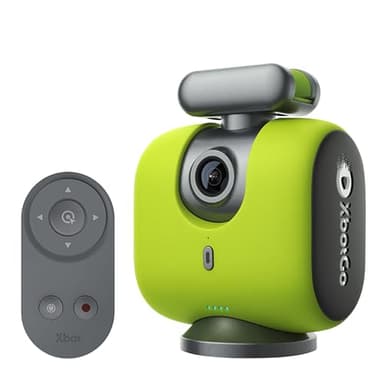 XbotGo Chameleon Cámara Deportiva Automática 4K 60FPS-Cámara de Acción con Seguimiento para Fútbol y Baloncesto en Deportes de Equipo, Transmitir en Directo, Compatible con iOS y Android (Verde Limón)