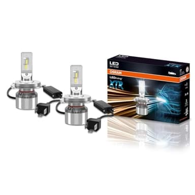OSRAM LEDriving XTR, lámparas de faro, H4 LED, luz LED blanca fría, solo todoterreno, 64193DWXTR, caja (2 lámparas)