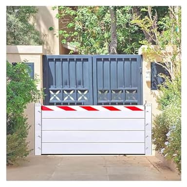 Barrera Anti Inundaciones 60/75/80/95/100/105/115/125 CM Barrera contra Inundaciones para Garaje Barrera De Protección contra Inundaciones(60x20cm)