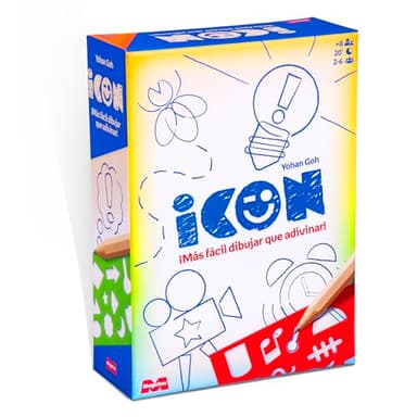 MAGICBOX Icon - Juego de Mesa de Dibujo - De 2 a 6 Jugadores - A Partir de 10 años.