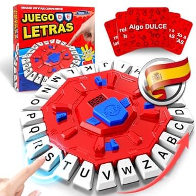 RoserRose Juego de Mesa en Español, Juego de Palabras, 2 Modos de Juego, 35 Tarjetas (140 Categorías), Portátil y Educativo, Ideal para Familias y Fiestas