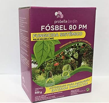 Probelte Jardín Fungicida Sistémico Fósbel 80 PM (Fosetil-Aluminio 80%) 500 g