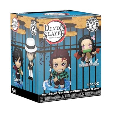 Funko Mystery Mini - Demon Slayer - 1 of 12 To Collect - Styles Vary - Guardianes de la Noche - Minifigura de Vinilo Coleccionable - Idea de Regalo - Mercancia Oficial - Anime Fans para Exhibir